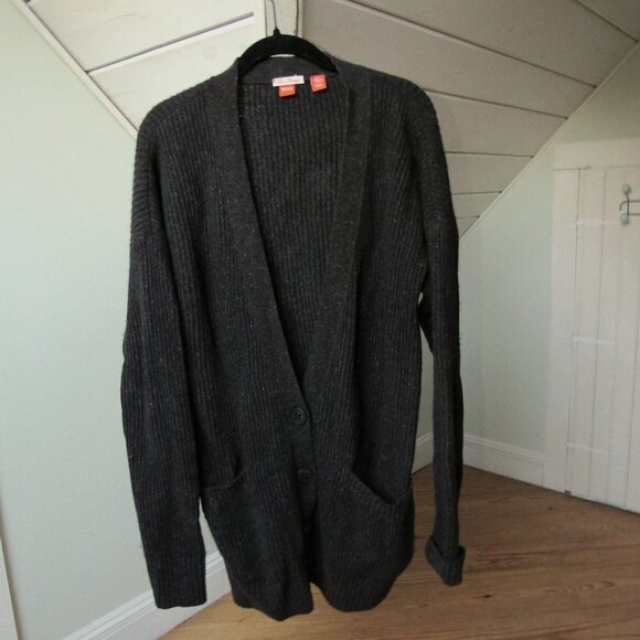Hugo Boss Other - Hugo Boss Orange Men's 100% Wool Cardigan Brown Size M